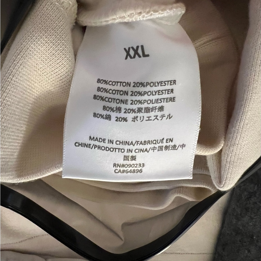 FEAR OF GOD ESSENTIALS ESSENTIAL CREWNECK EGG SHELL size XXL new in plastic - Picture 10 of 11